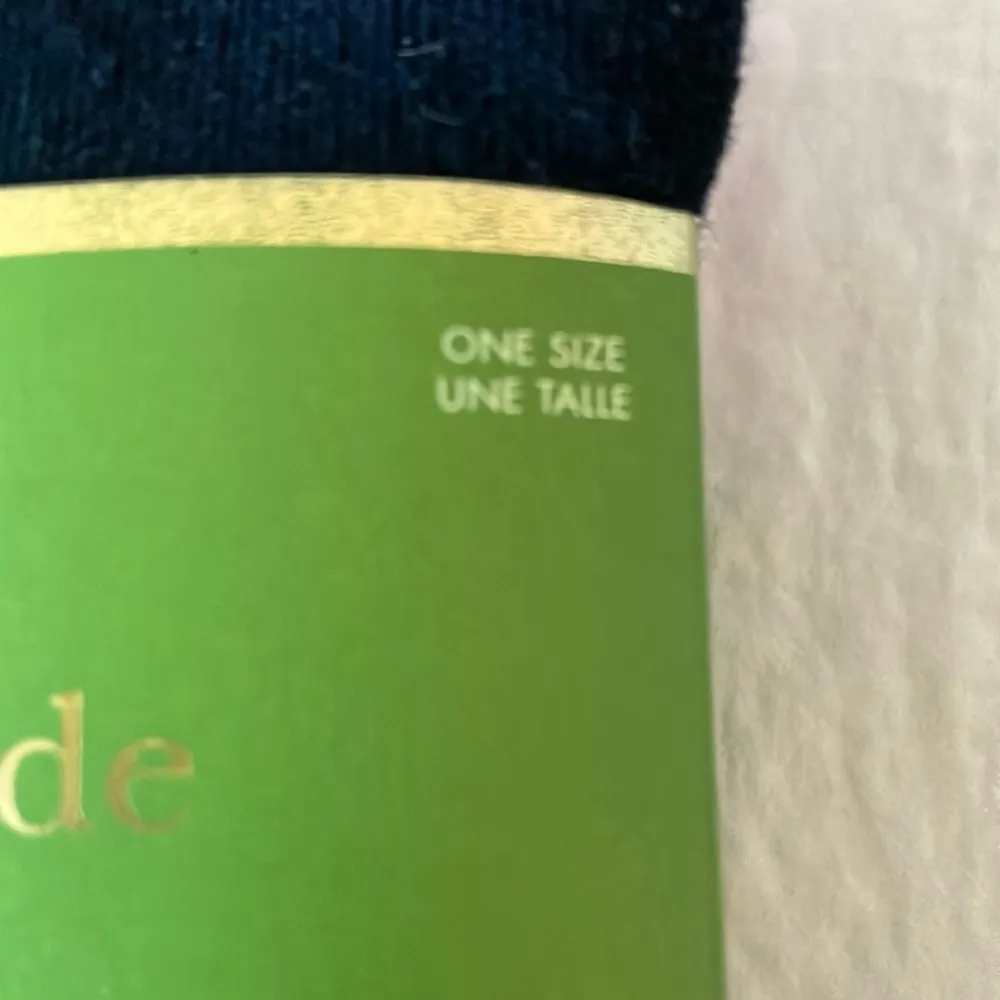 Kate Spade : Black & Pink Heart Patterned Socks - Image 3