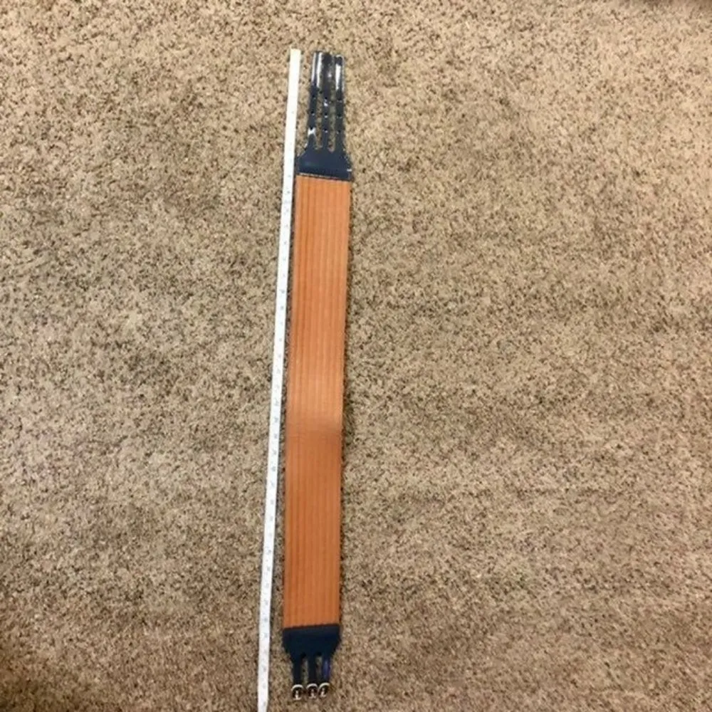 Calvin Klein Synthetic Leather Belt Womens L Used - Image 6