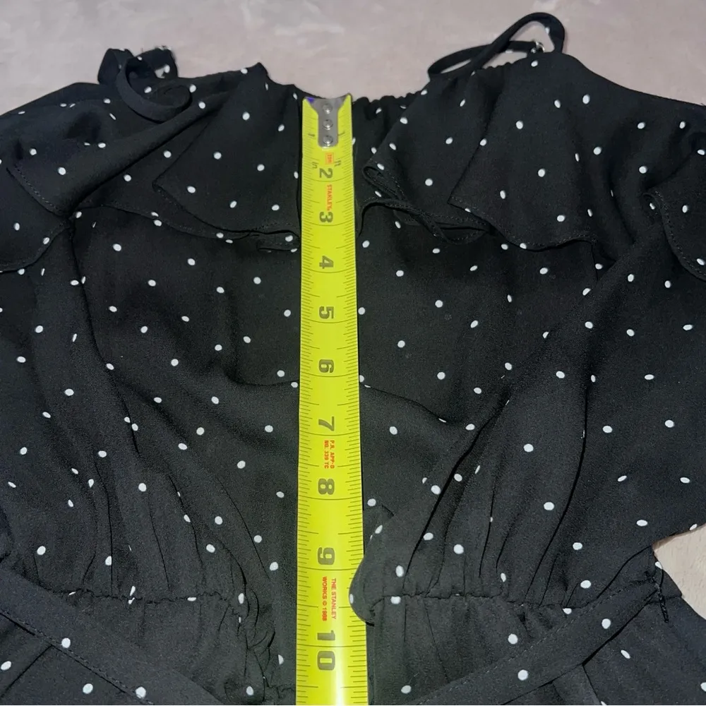 Tommy Hilfiger Black and White Polka Dot Jumpsuit - Image 11