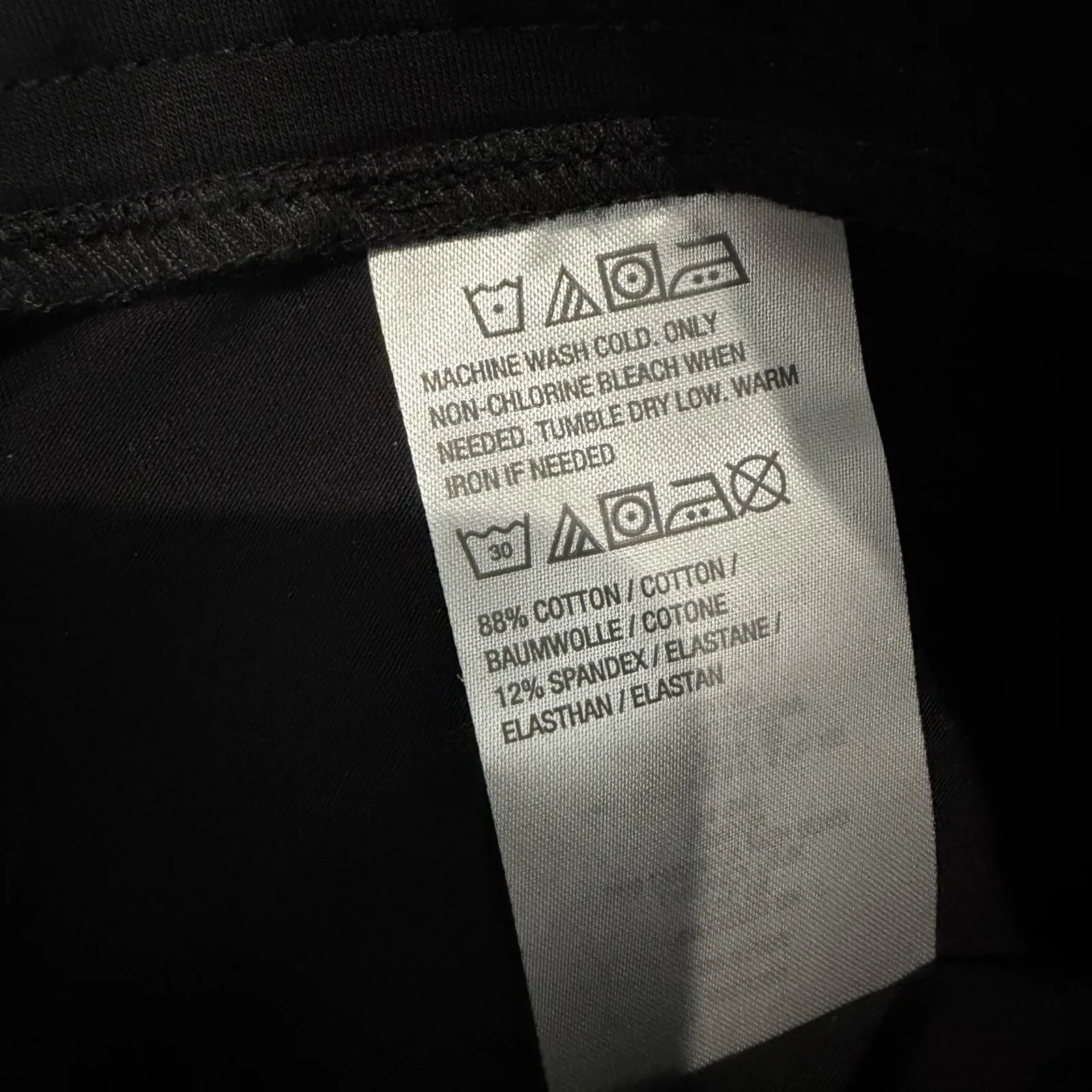 Susan Graver Weekend Premium Stretch Crop Pant Zip Pockets Large Petite - Image 5