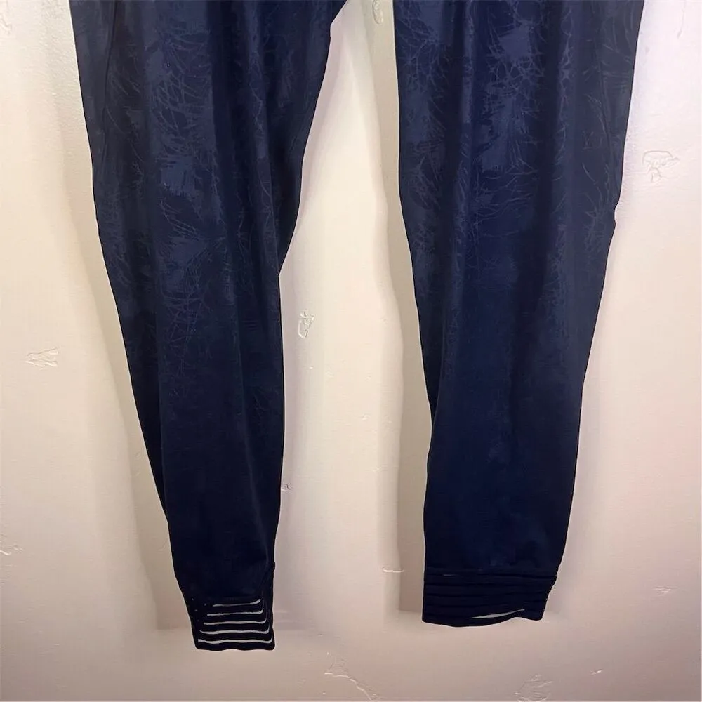 Sweaty Betty Power Illusion Mesh 7/8 Women's Floral Leggings Black Size‎ Medium - Image 4