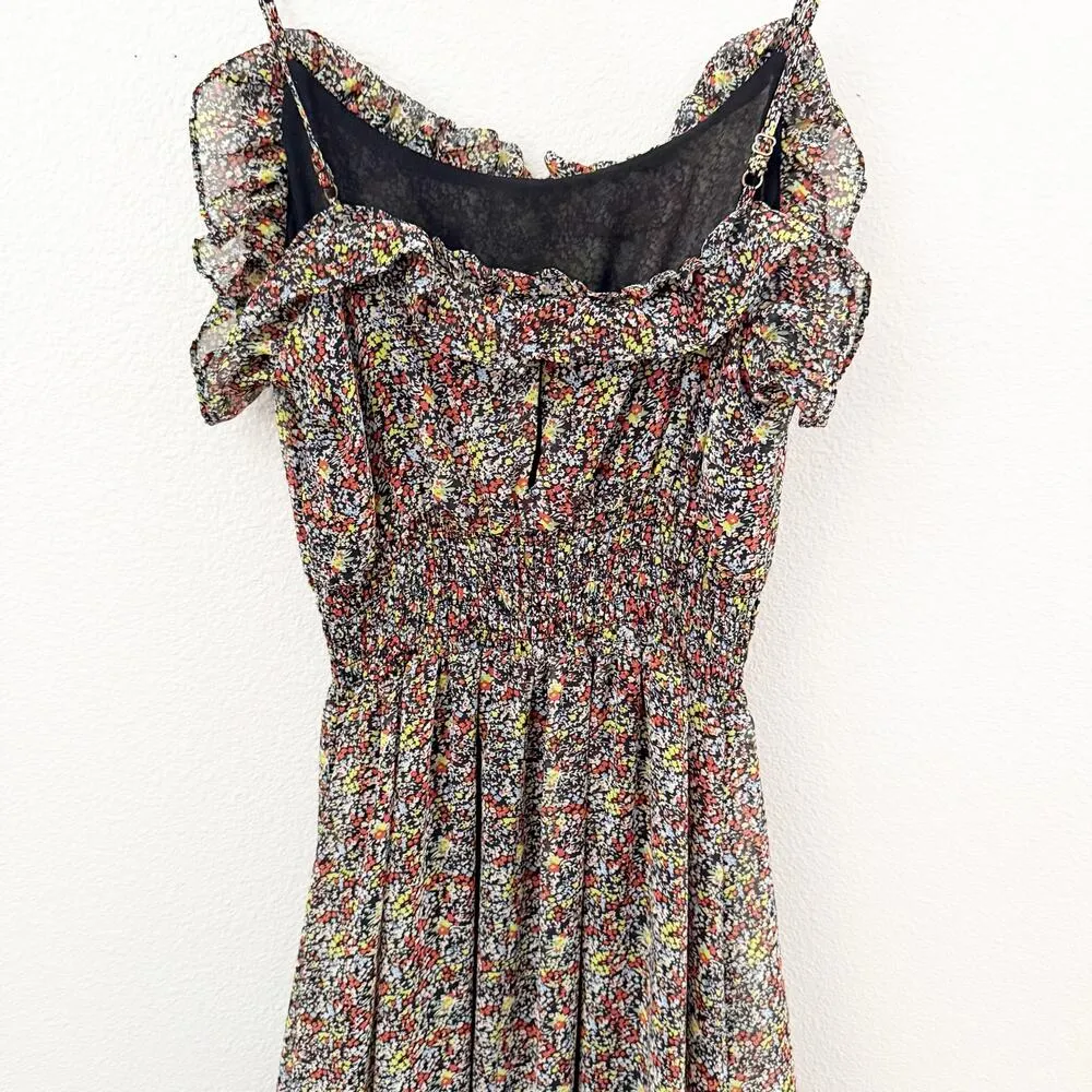 PATTERSON x REVOLVE | Floral Ruffle Maxi Dress Smocked | Medium - Image 4