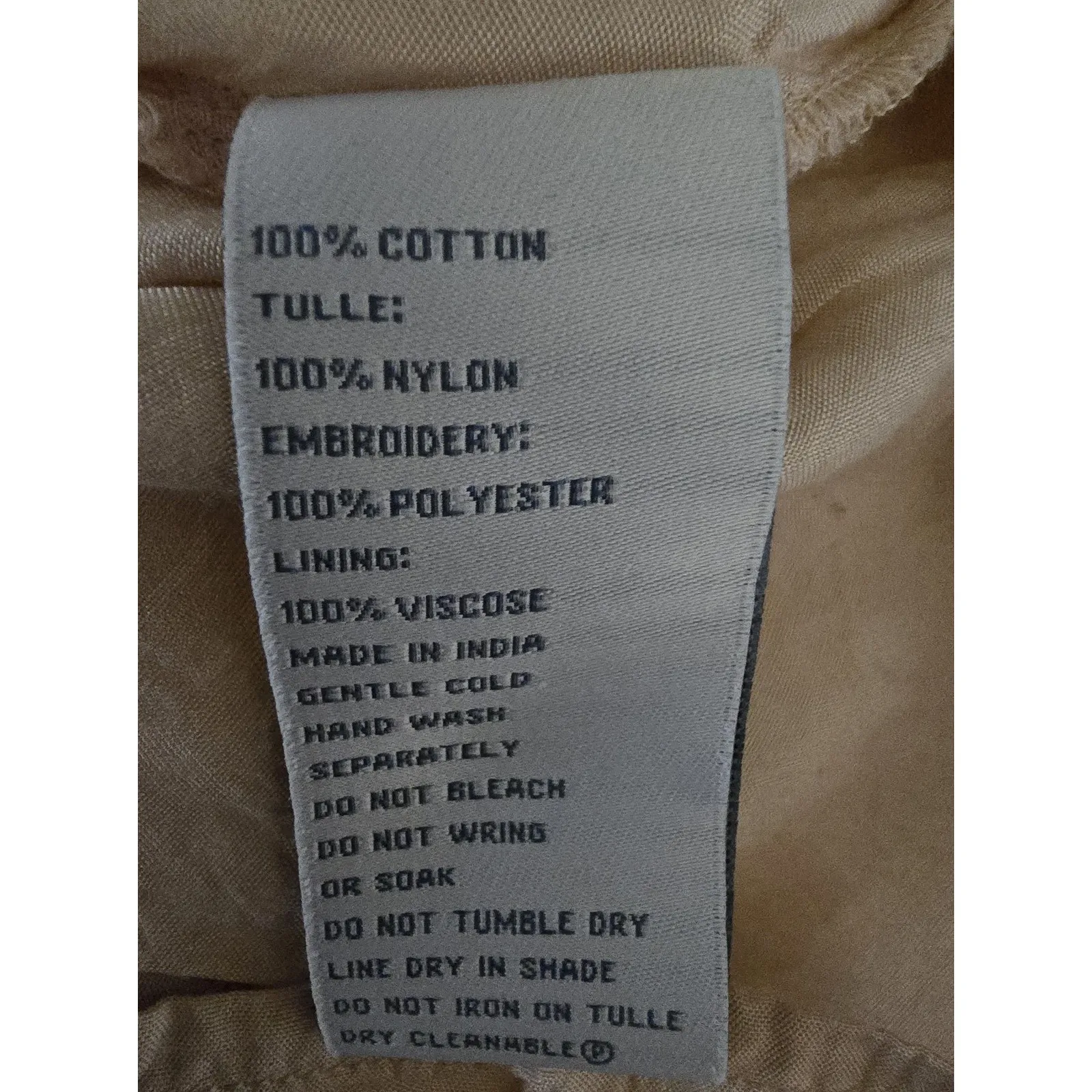 Lil Anthropologie Embroidered Lacey Tunic Tank Top Small Vanilla Girl Beachy‎ - Image 5