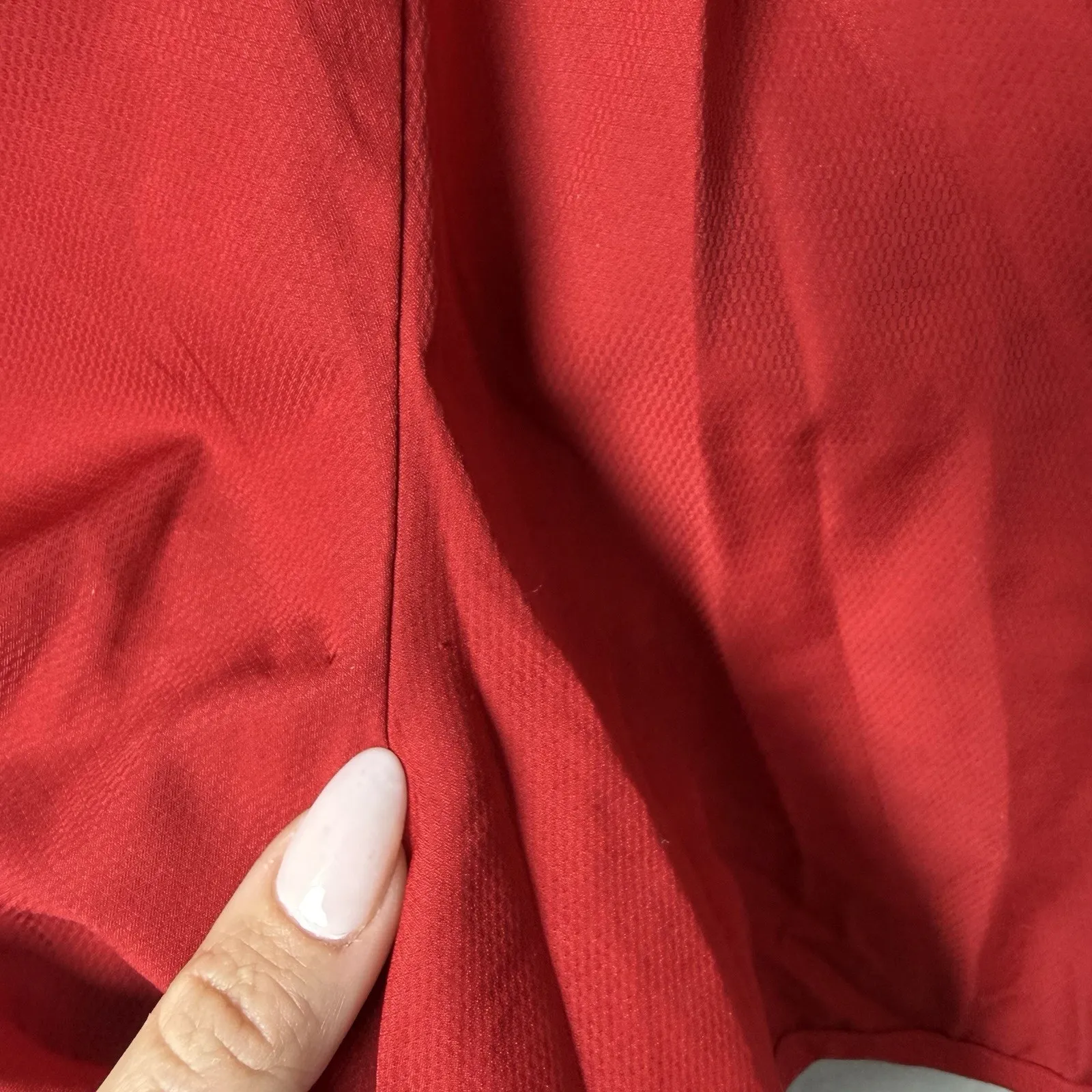 Brooks  Women's Running Shorts Lined Red and White Size M - Image 8