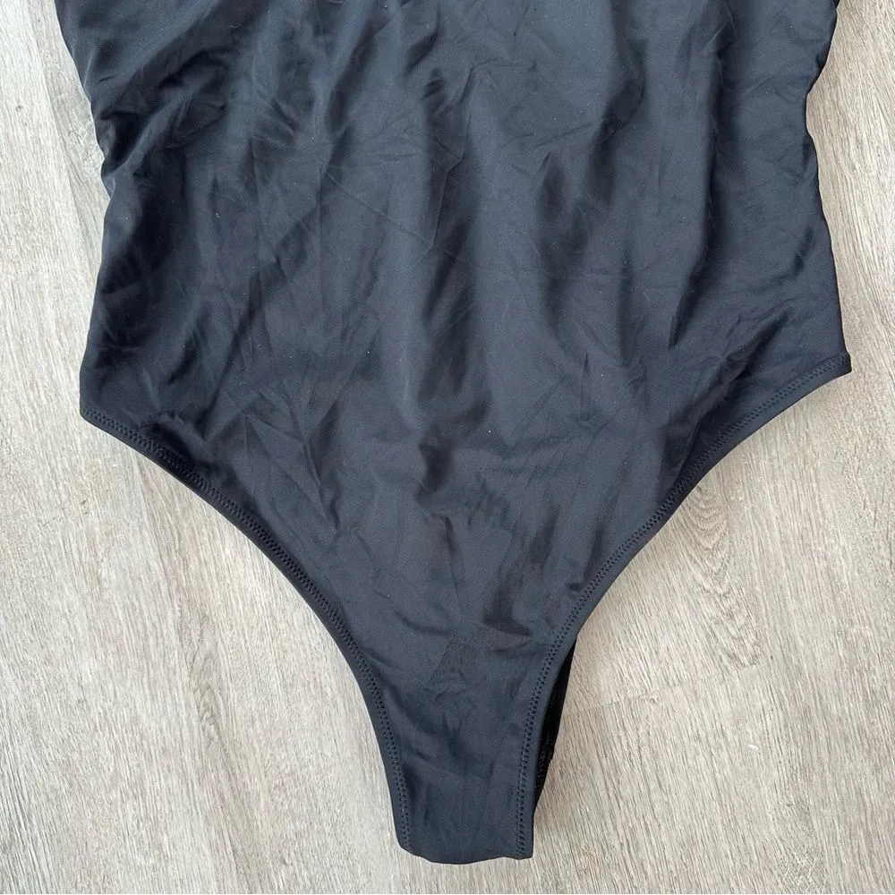 Swimsuits for All Ashley Graham Classic Black One Piece Bathing Suit Women’s 18 - Image 3