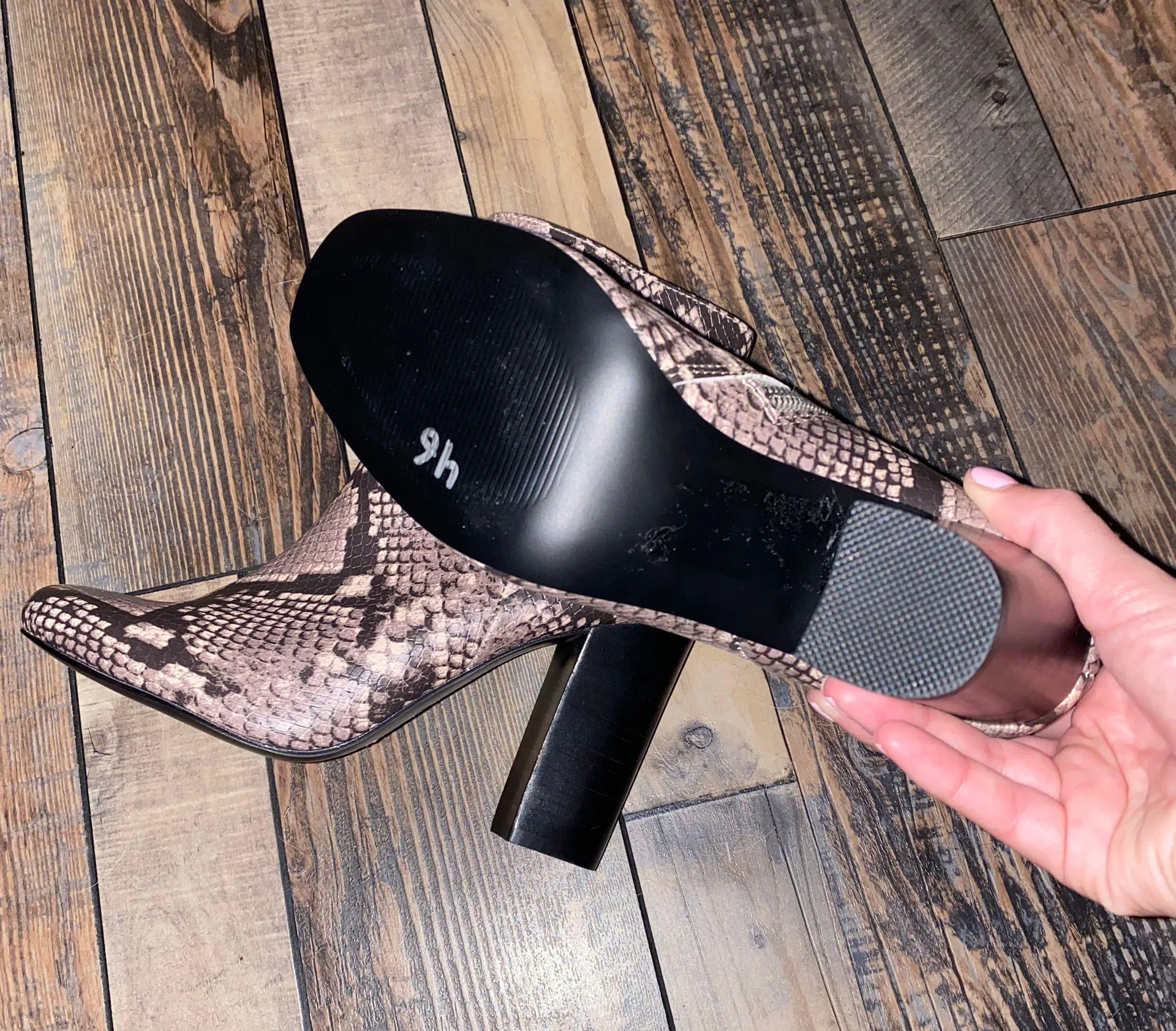 Steve Madden Snakeskin Booties - Image 3