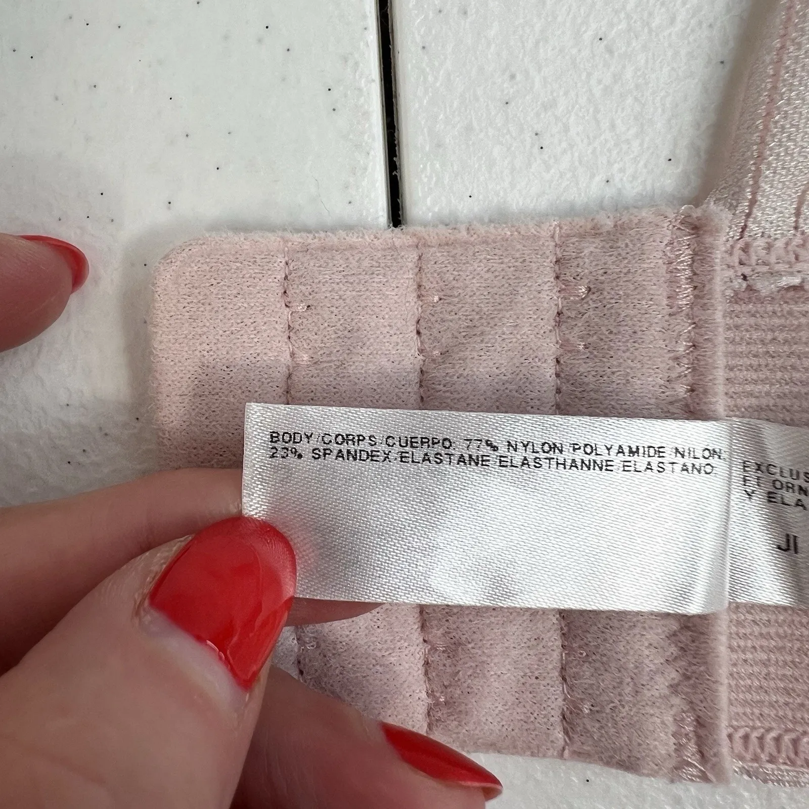 Wacoal 34D 34DD Net Effect Soft Cup Bra 810340 Wire Free Pink Sheer Full Cover - Image 12