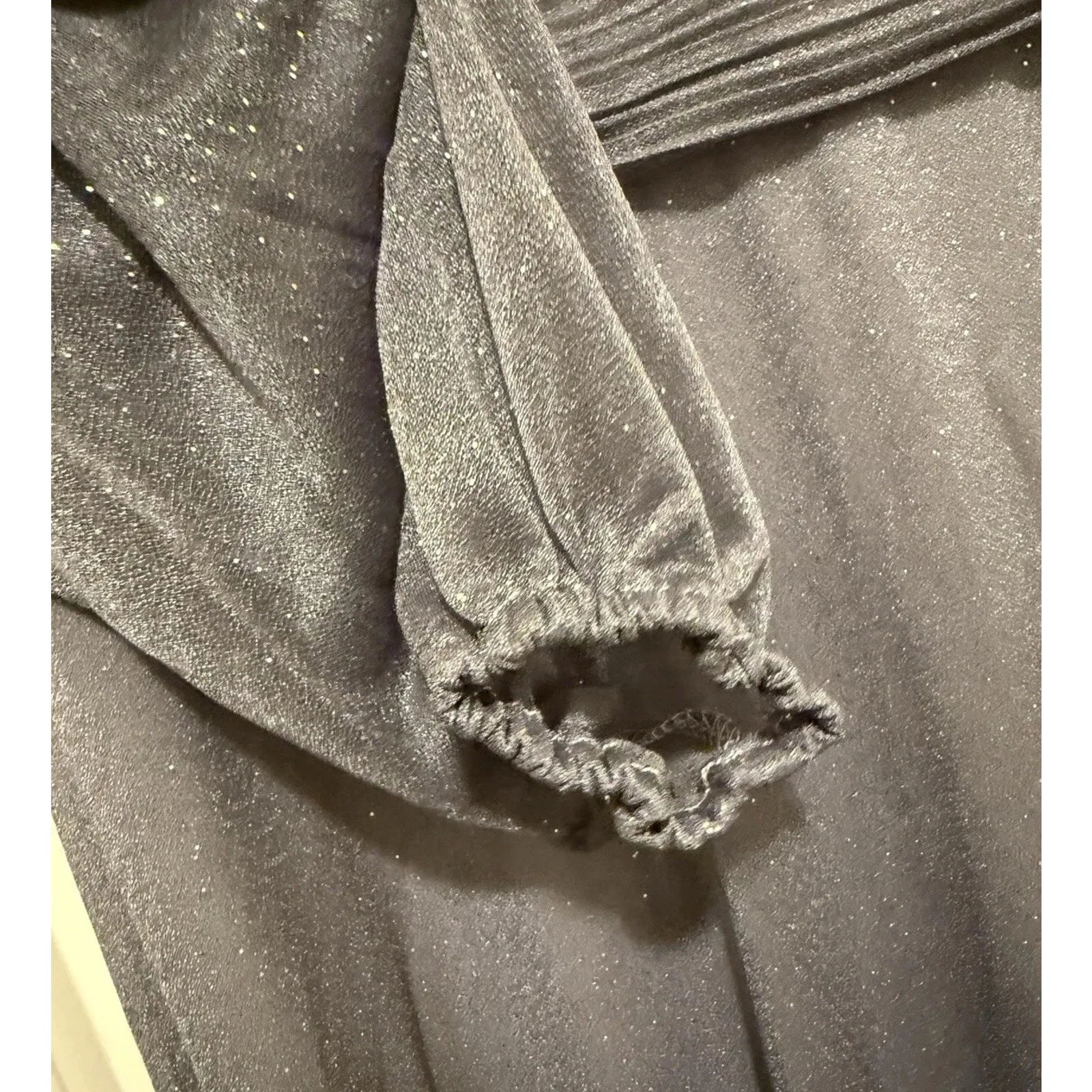 Ever Pretty Dark Gray Glitter Evening Gown Long Formal Dress, Plus Size 18 NWT - Image 6