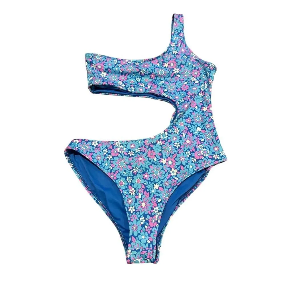 Frankie’s Bikini Cash One Shoulder One Piece Swimsuit Sz. S - Image 3