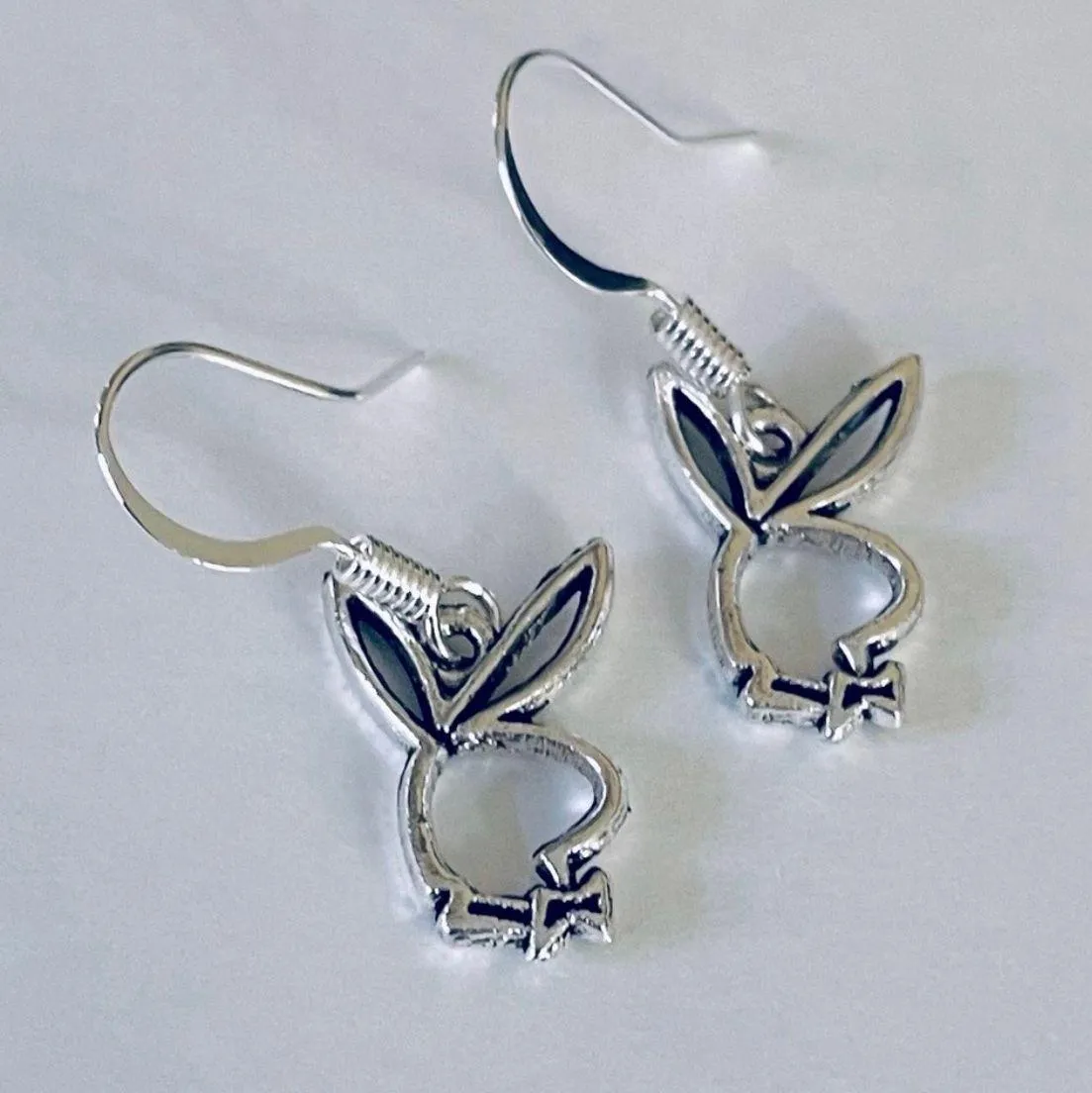 Playboy Dangle Earrings - Image 2