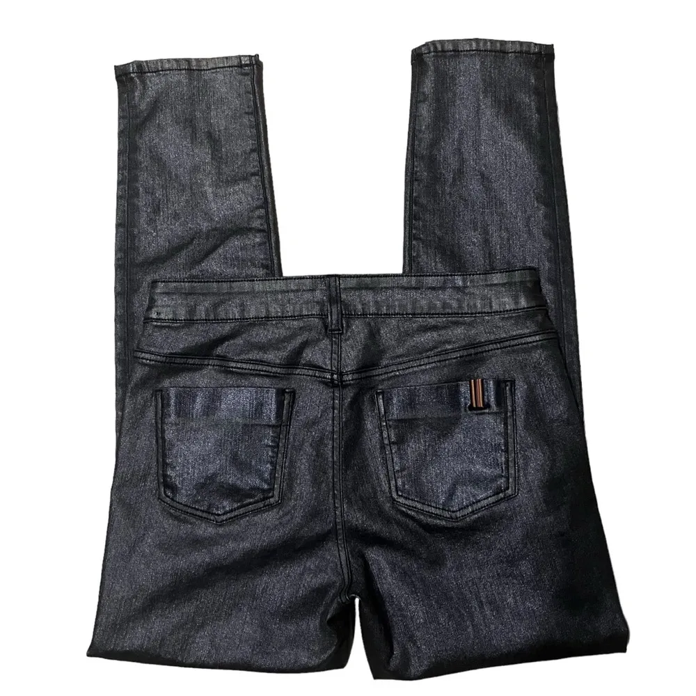 Atelier Notify “Neotis” Blue Metallic Coated Jeans, Sz 29 - Image 7