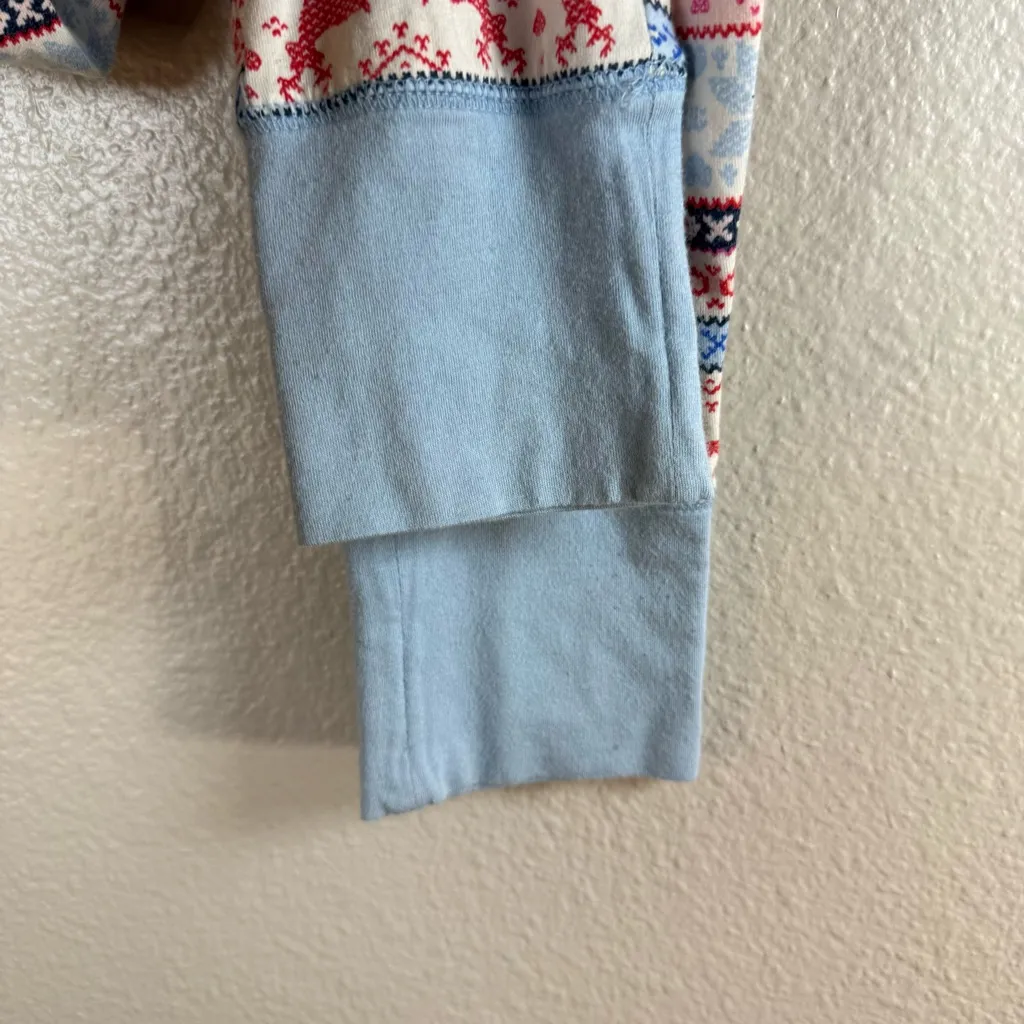 Motherhood Maternity Cozy Reindeer Print Pajama Set SZ:L - Image 7