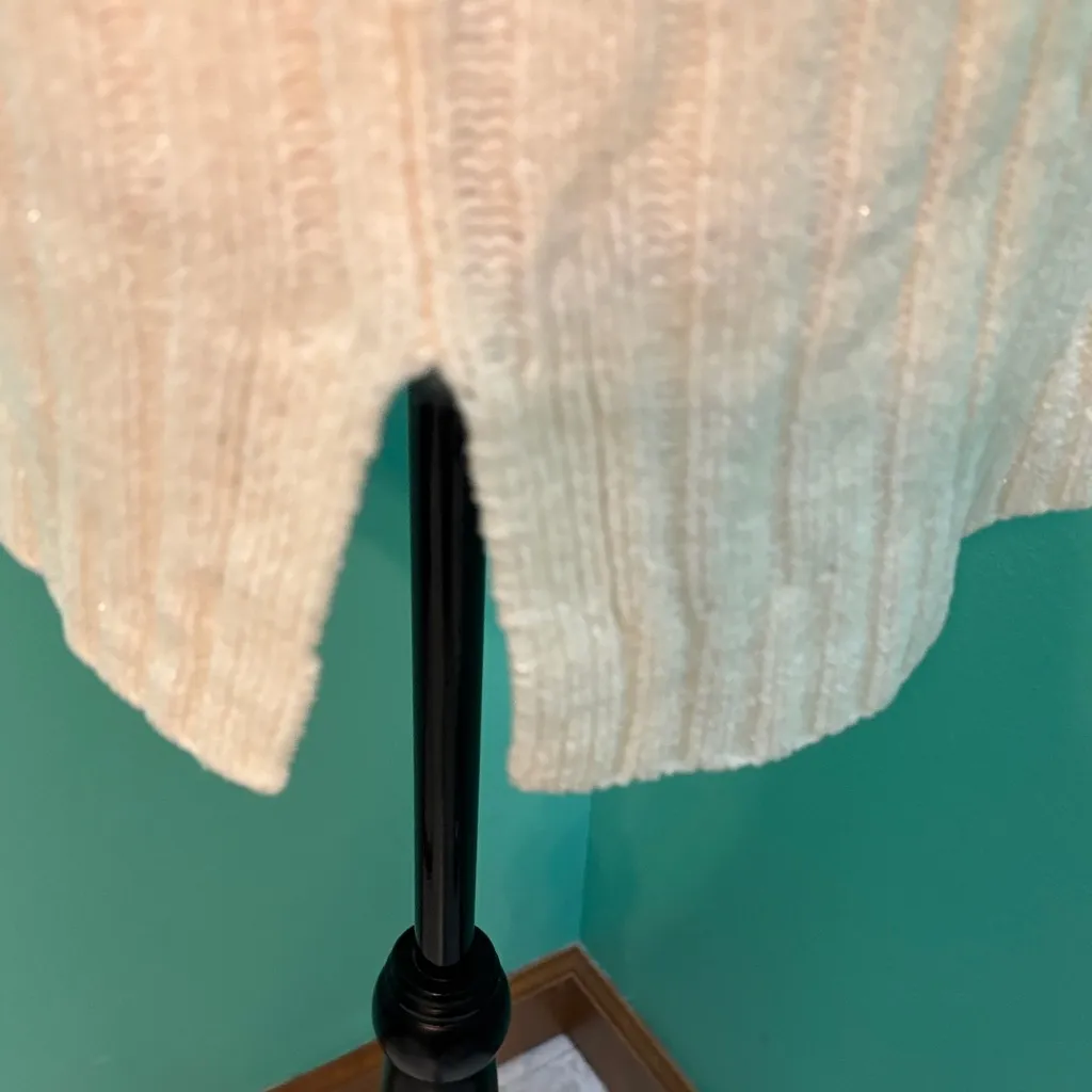 Classic Elements Cream V-Neck Sweater - Image 7