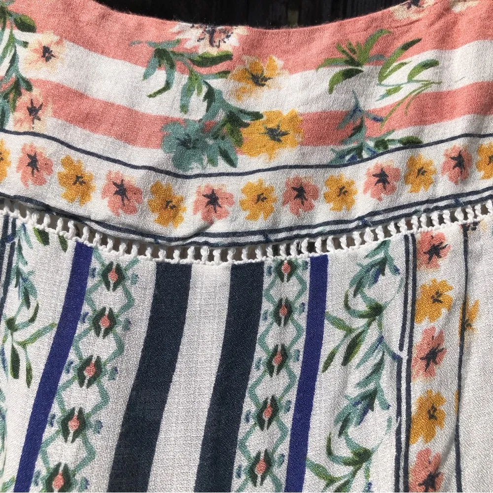 NEW Lucky Brand Printed Maya Top S - Image 9