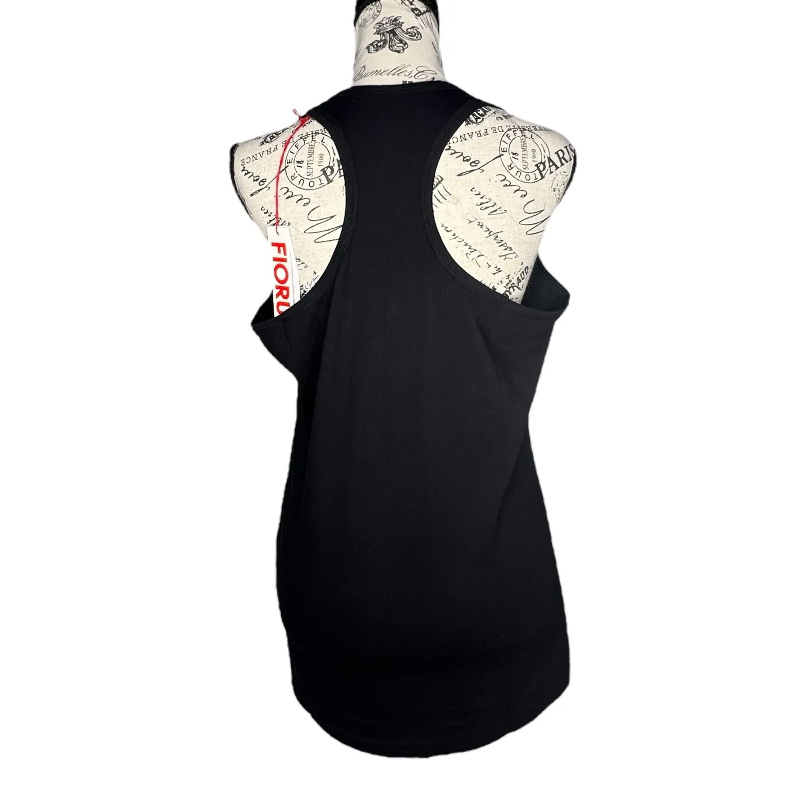 Fiorucci (XL) Naomi Campbell Capsule Collection i-D Magazine Racerback Tank Top - Image 3