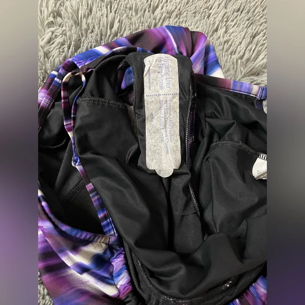 Magicsuit Miraclesuit Women’s Purple Woodstock Katrina Tummy Control Swimsuit 16 - Image 3