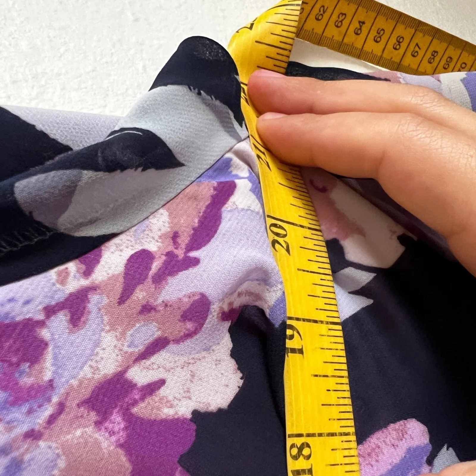 Rabbit Rabbit Rabbit Designs Purple Floral Dress Cottagecore Fairycore Sz 14 - Image 5