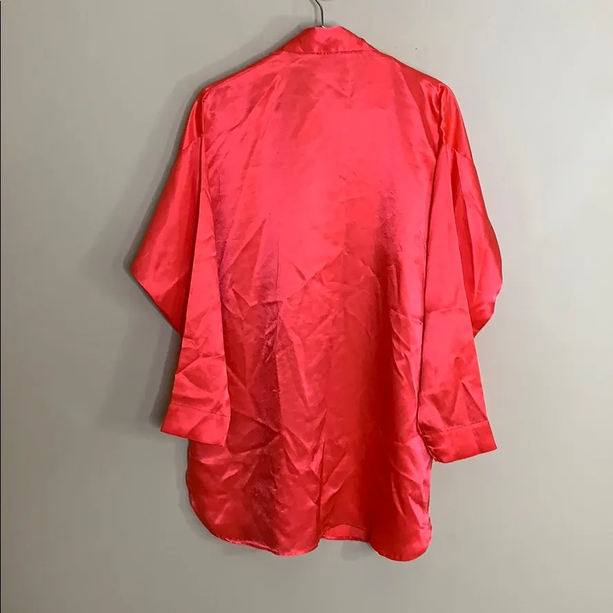 Vintage Victoria secret button down night shirt‎ - Image 4