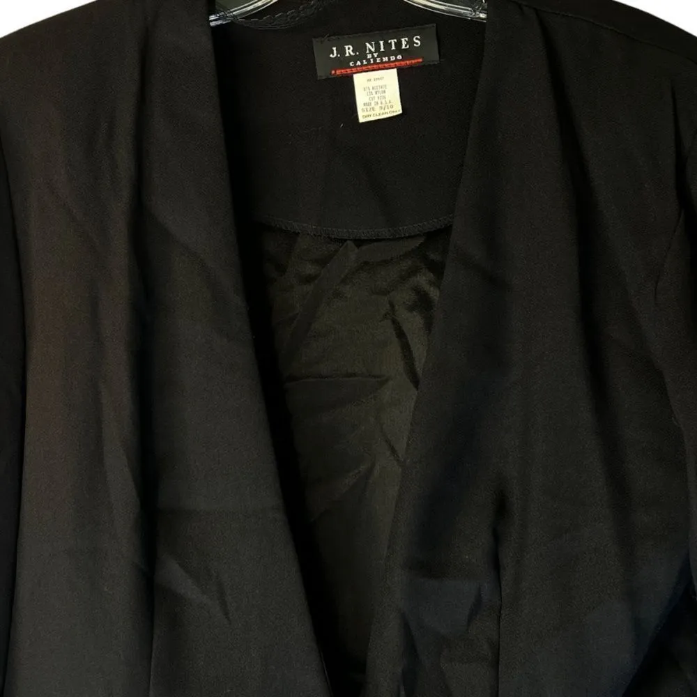 Vintage J.R. Nites‎ Dressy Jacket Black Size undefined - Image 2