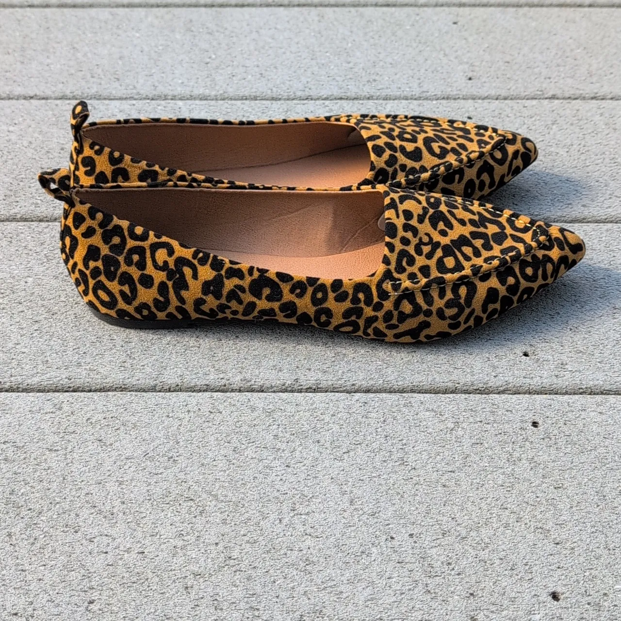 Qupid NWOT  Leopard Loafers | Pointed Toe Loafers - Image 3
