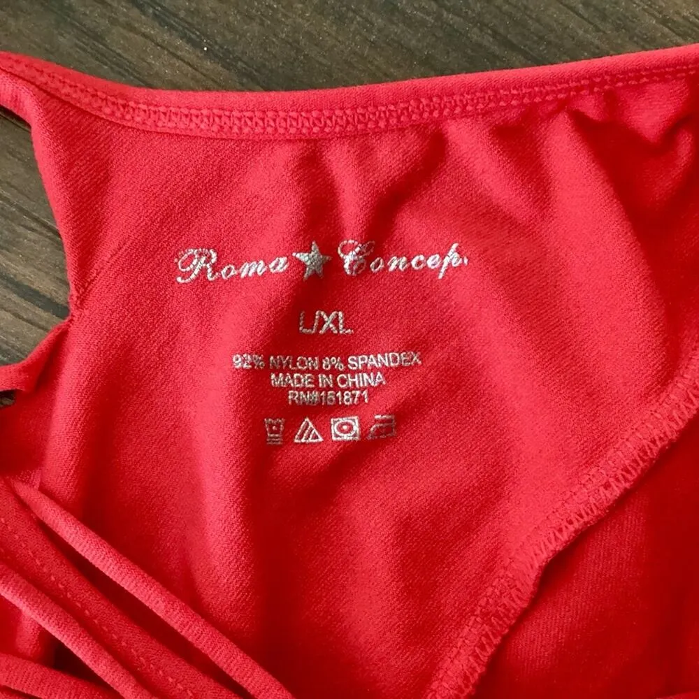 Roma Concept Slit Bodysuit - Image 4