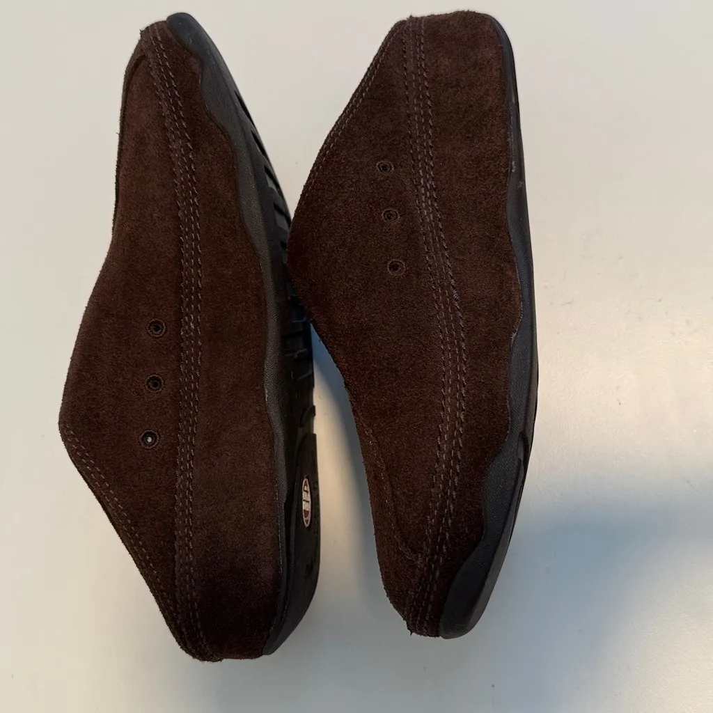 Fitflop brown suede clogs sz 6.5 - Image 5
