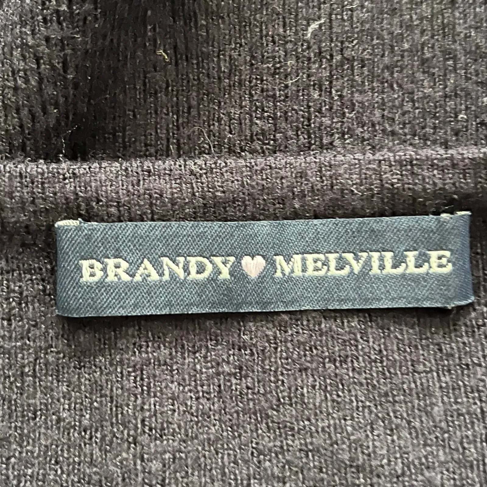 Brandy Melville  Cropped Knit Halter Top - Size S - Image 5