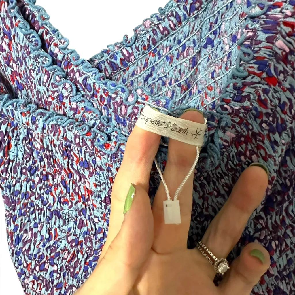 Poupette st Barth midi dress Soledad in purple XS - Image 7