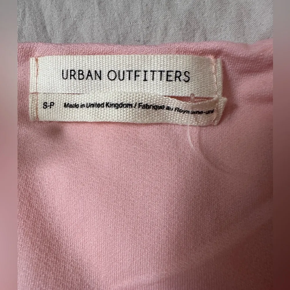 Urban Outfitters Silky Dressy Butterfly Print Satin Dress size small - Image 4