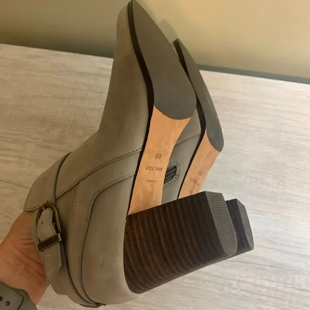Cole Haan Cassidy Strap Ankle Booties Size 8.5 - Image 9
