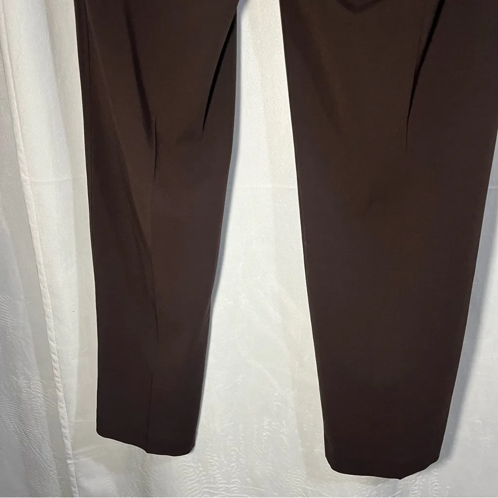 Worthington Works Stretch Separates Brown Slacks Size 6‎ - Image 7