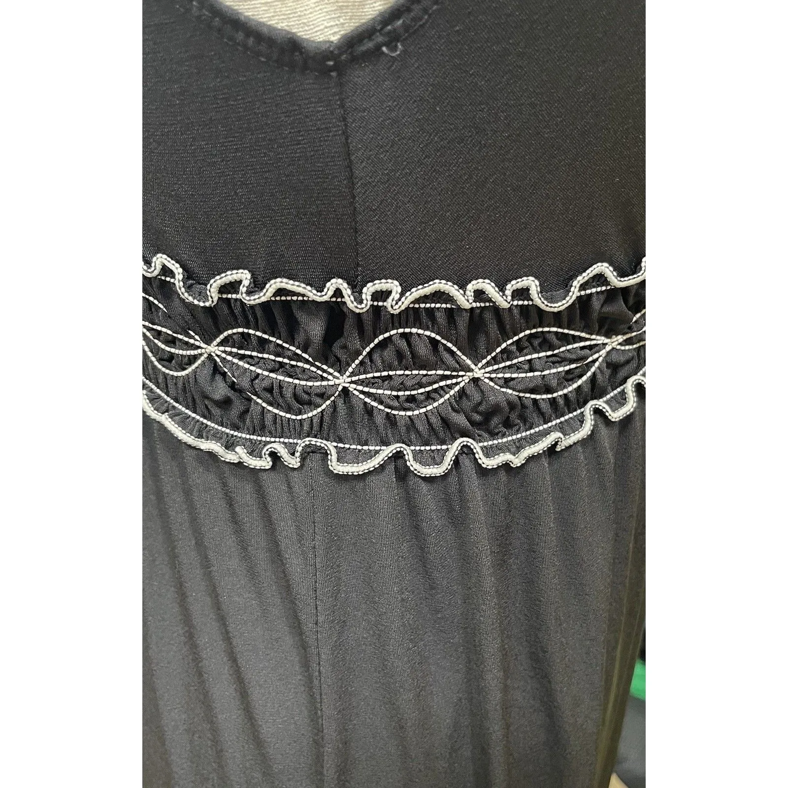 Max Edition Womens Dress Sz XS Maxi  Bohemian Boho Chic Beach Vacation Resort - Image 8