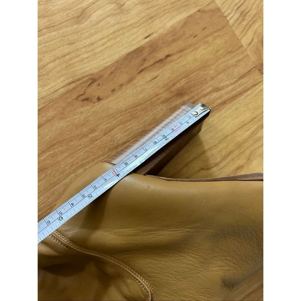 FRAME X Tamara Mellon Boots brown/tan high knee soft leather New no box size 8.5 - Image 8