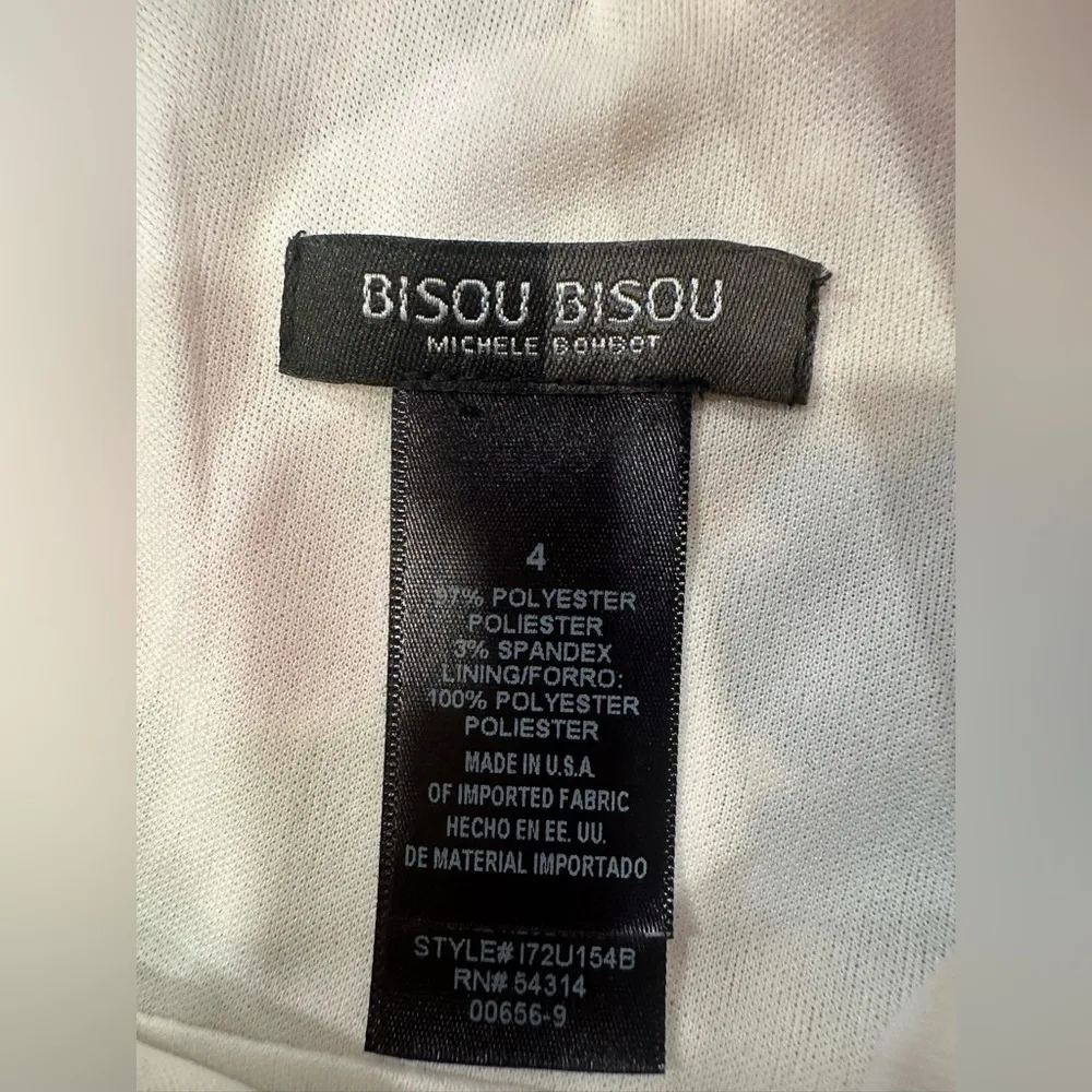 NWOT Bisou Bisou Sheath Dress Colorful Floral Print Sleeveless Padded Bra Dress - Image 6