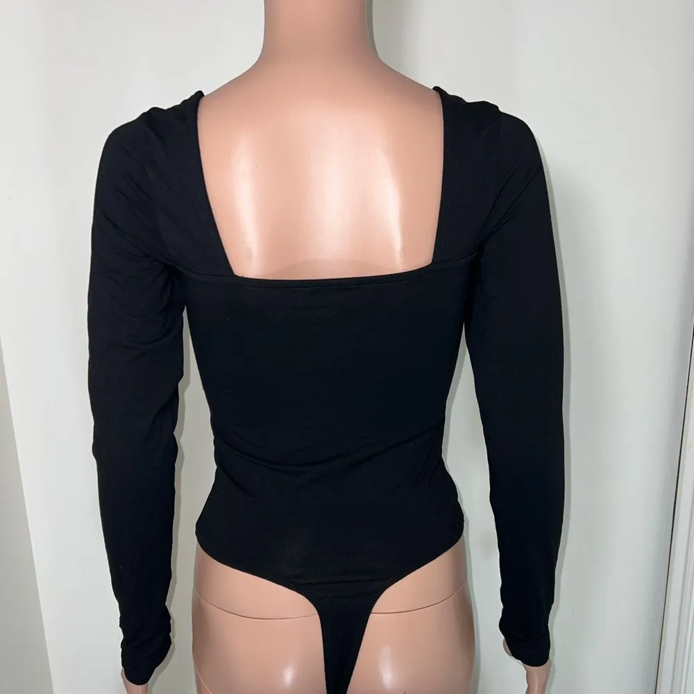 NWOT ASOS Black Long Sleeve Body Suit - Image 2