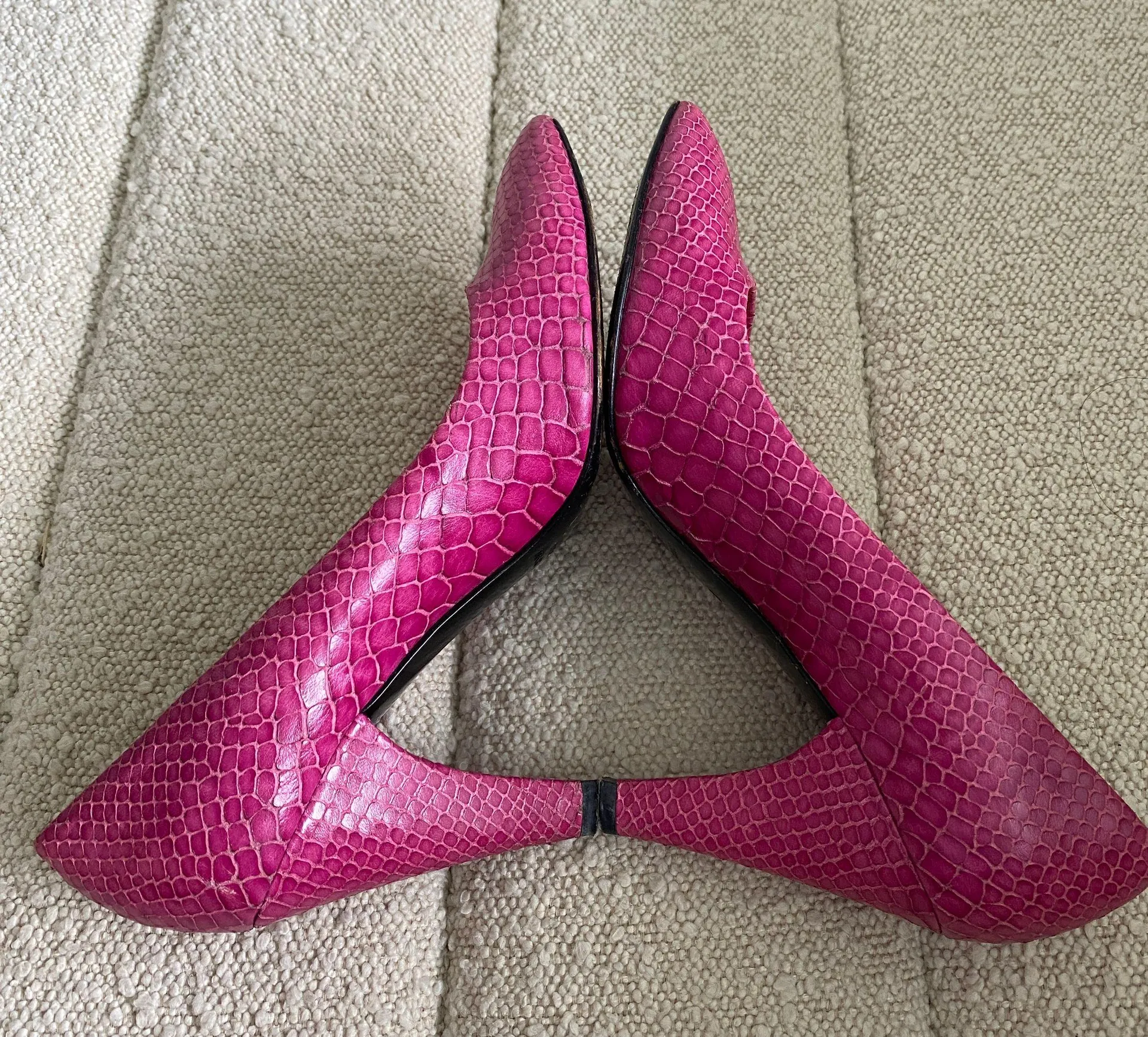Rare  Barbie Pink Pump Heels - Image 5