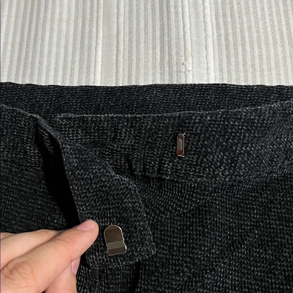 vintage Express Charcoal Denim Skirt - Image 4