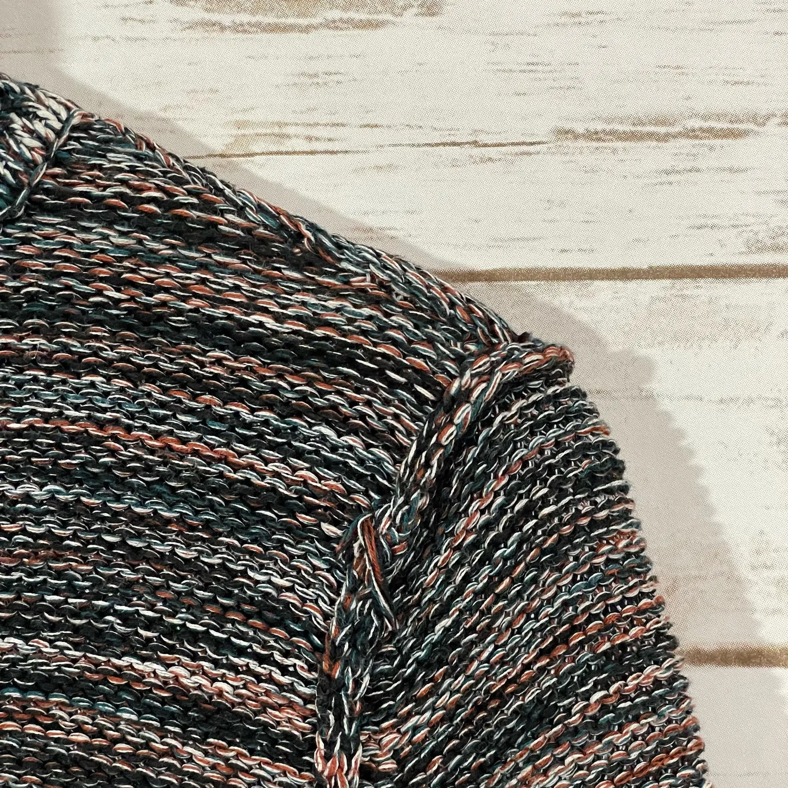 525 America Marled Knit Turtleneck Sweater - Multi - Medium - Image 7