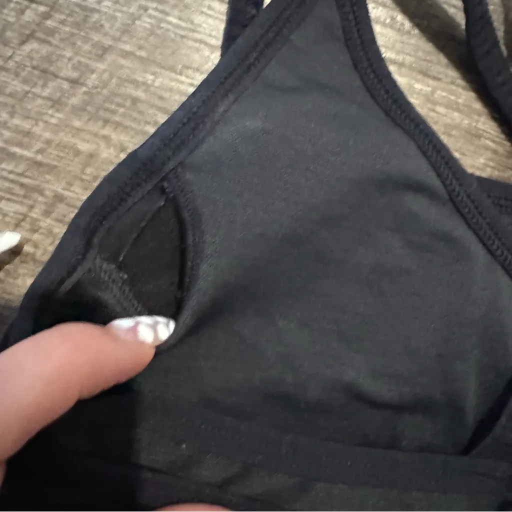 Gymshark Black Adapt Fleck Seamless Sports Bra - Image 7