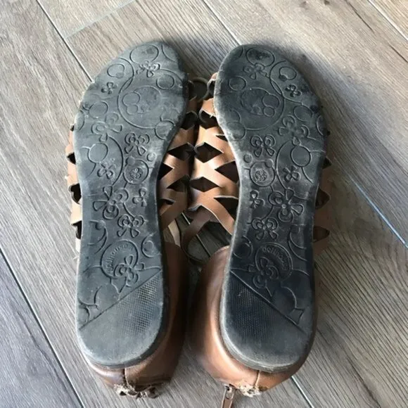 5/$15‎ Dollhouse leather sandals strap - Image 3