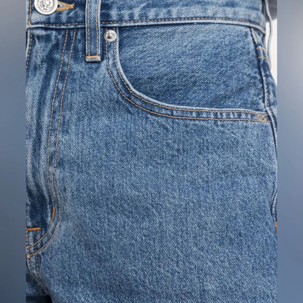 Slvrlake FARRAH SHORT BLUE DENIM SHORTS size 32 - Image 3