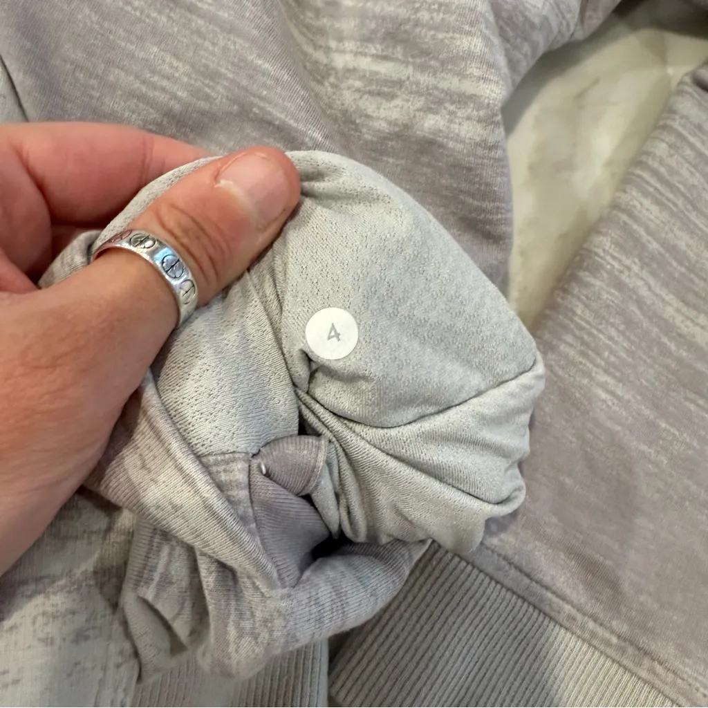 Lululemon Mula Bundle Wrap Full Zip Sweatshirt Jacket Women’s 4 Silver Spoon - Image 13