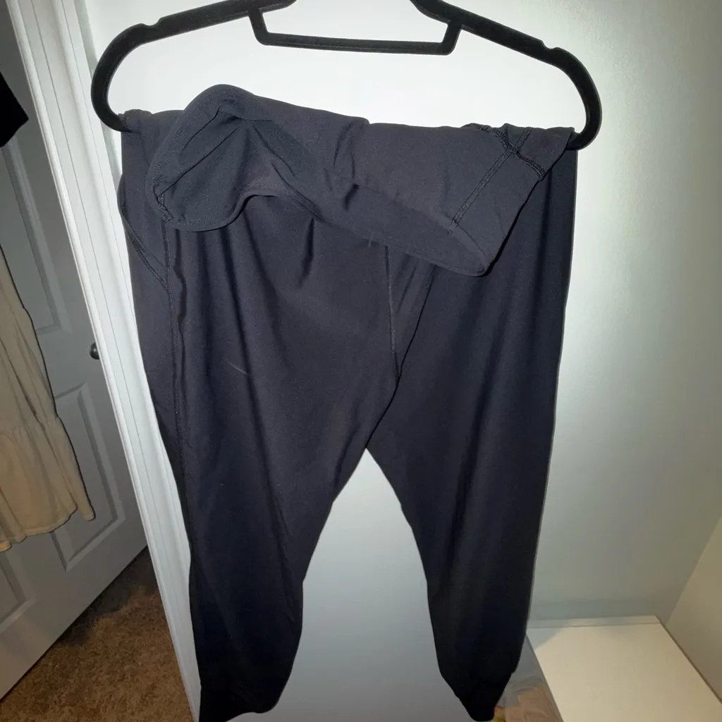 Old Navy Active Black High-Rise Joggers - Image 2