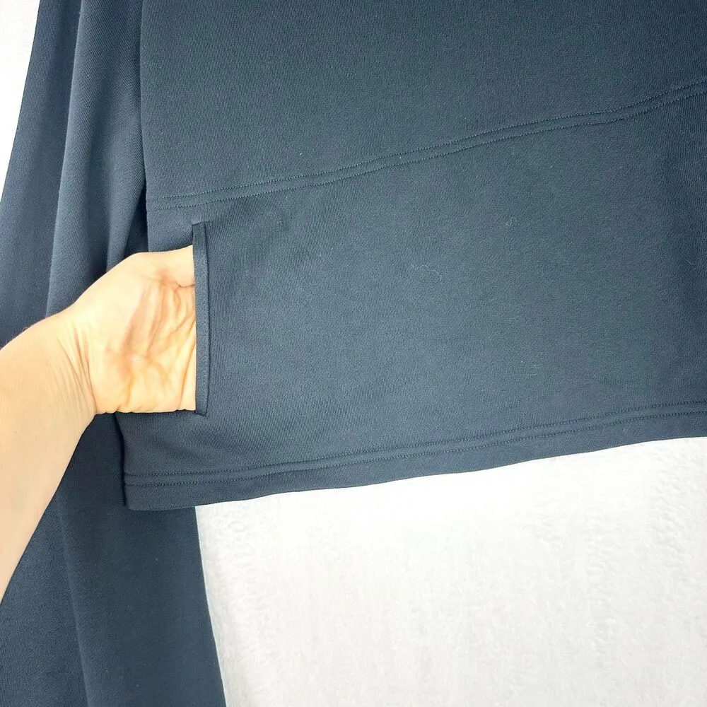 Movement Salvation Turtleneck Size Small Flare Sleeve Black EUC - Image 5