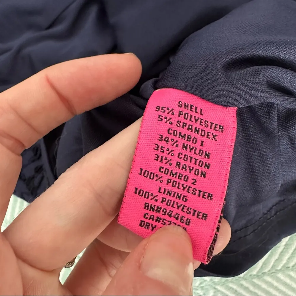 Betsey Johnson Navy Cocktail Dress - Image 6