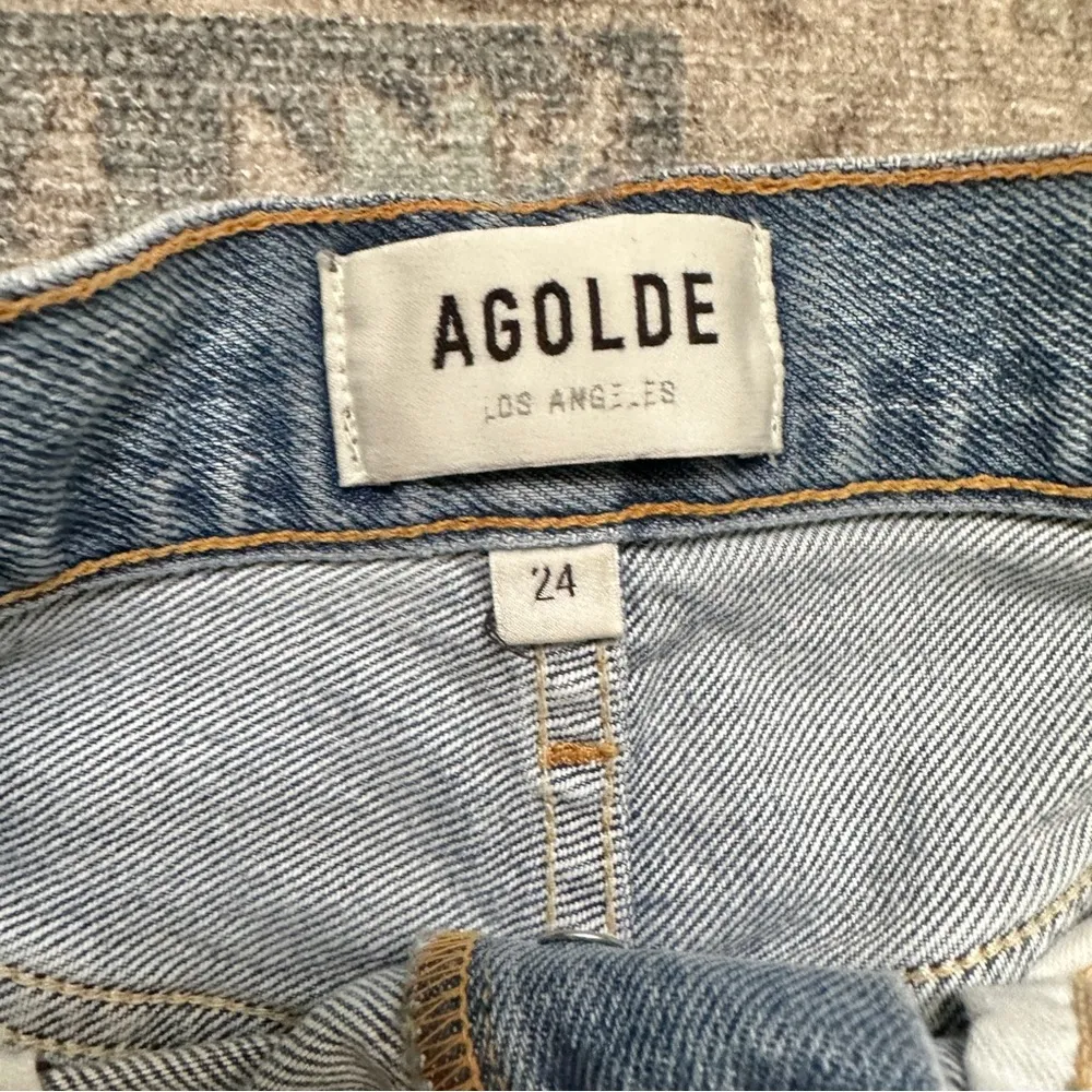 AGOLDE Riley High Rise Straight Crop - Image 5