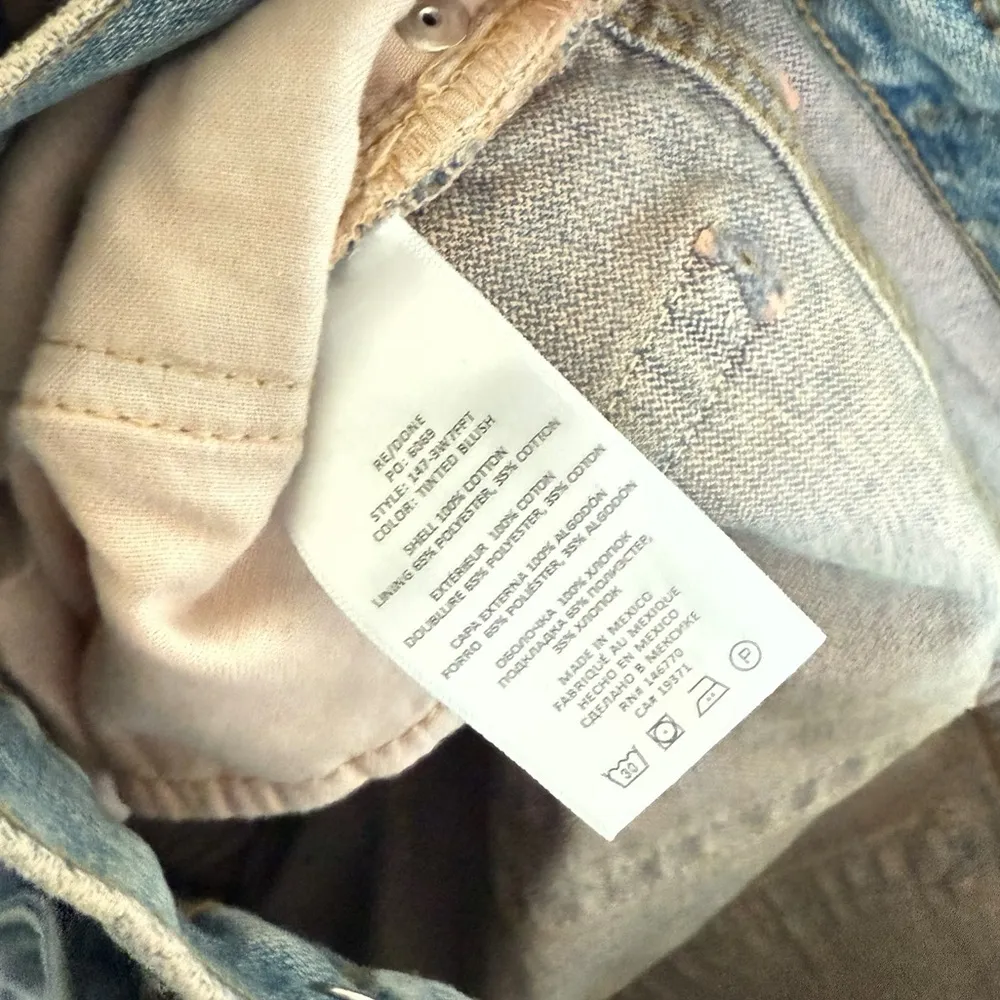 Re/Done 70s Loose In Tinted Blush - Image 3