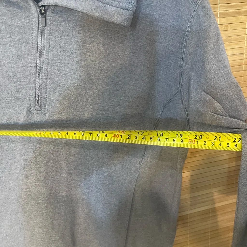 Ridgecut Toughwear gray 1/4 zip long sleeve athletic top shirt woman’s Large - Image 5
