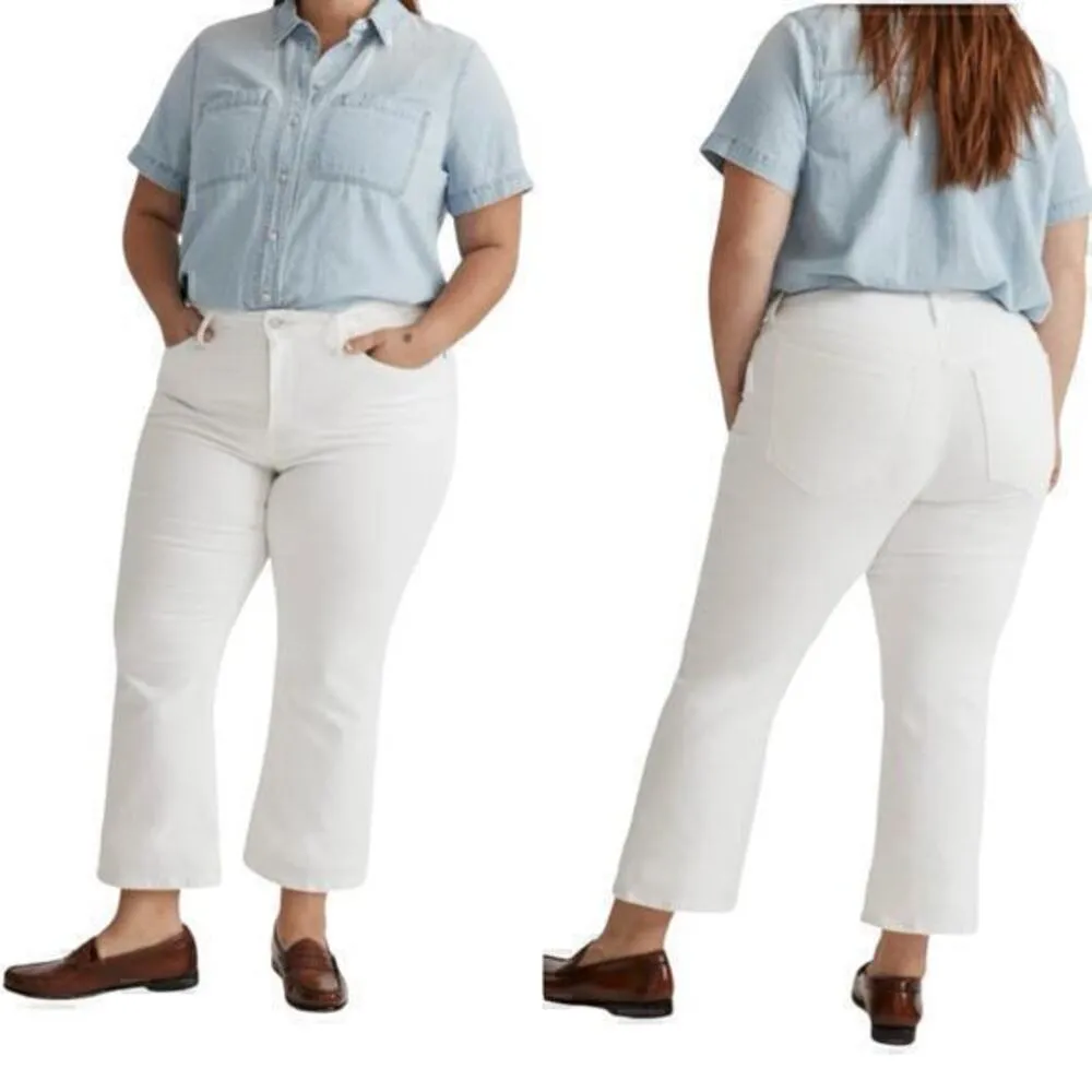 Madewell Tall Kick Out Crop Jeans Vintage Canvas NN729 size T32 NWT - Image 2