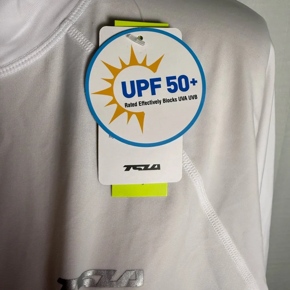 White Athletic Zip - Image 2